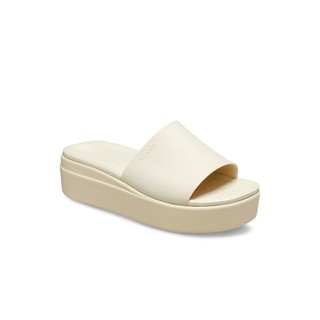 Dép Quai Ngang Nữ Crocs Brooklyn - Bone - 208728-2Y2