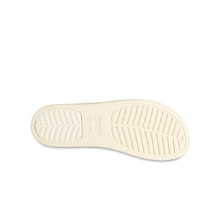 Dép Quai Ngang Nữ Crocs Brooklyn - Bone - 208728-2Y2