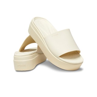 Dép Quai Ngang Nữ Crocs Brooklyn - Bone - 208728-2Y2