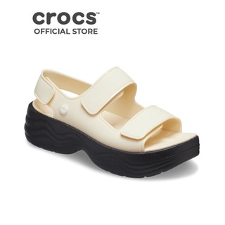 Xăng Đan Nữ Crocs Skyline - Vanilla/Black
