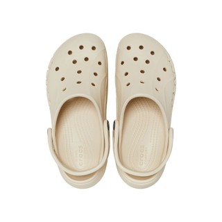 Giày Clog Nữ Crocs Baya Platform - Winter White - 208186-11S