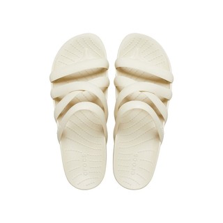 Dép Xăng Đan Nữ Crocs Splash Strappy - Bone - 208217-2Y2