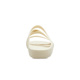 Dép Xăng Đan Nữ Crocs Splash Strappy - Bone - 208217-2Y2