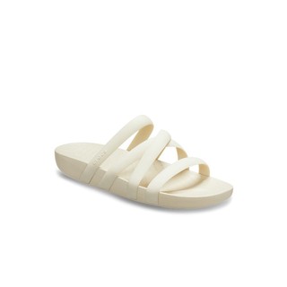 Dép Xăng Đan Nữ Crocs Splash Strappy - Bone - 208217-2Y2