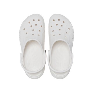 Giày Clog Nữ Crocs Baya Platform - White - 208186-100