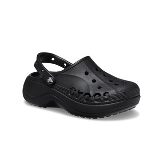 Giày Clog Nữ Crocs Baya Platform - Black - 208186-001