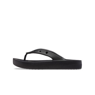 Dép Xỏ Ngón Nữ Crocs Platform Classic - Black - 207714-001