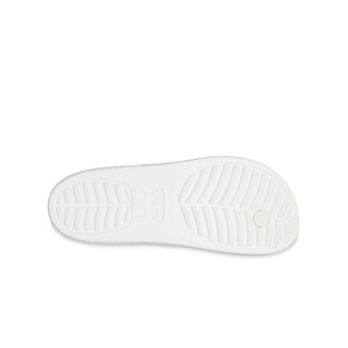 Dép Xỏ Ngón Nữ Crocs Platform Classic - White - 207714-100