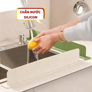  Tấm Chắn Nước Silicon Dùng Cho Bồn Rửa Bát Bàn Bếp Ngăn Bắn Nước Dầu Mỡ Vệ Sinh Sạch Sẽ Ogi Home - CN01 