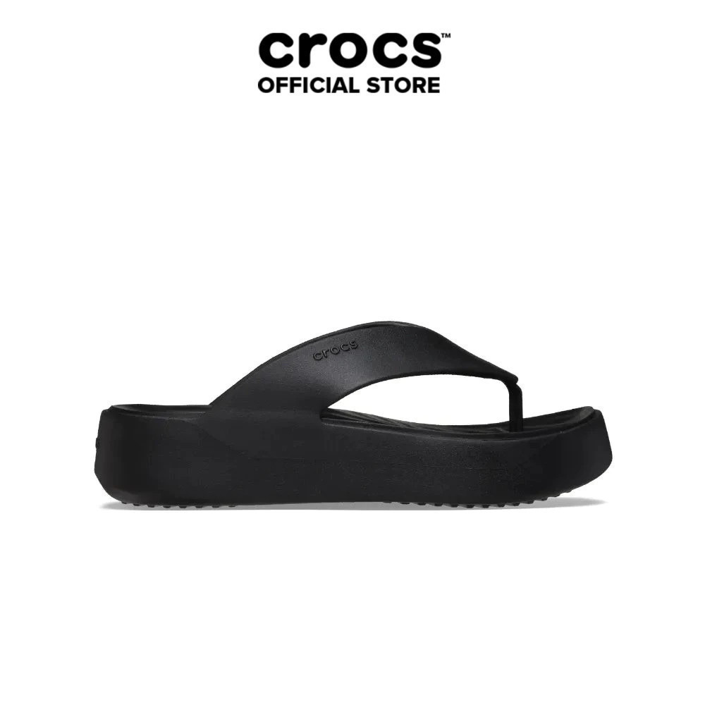 Dép Xỏ Ngón Nữ Crocs Getaway Platform - Black - 209410-001