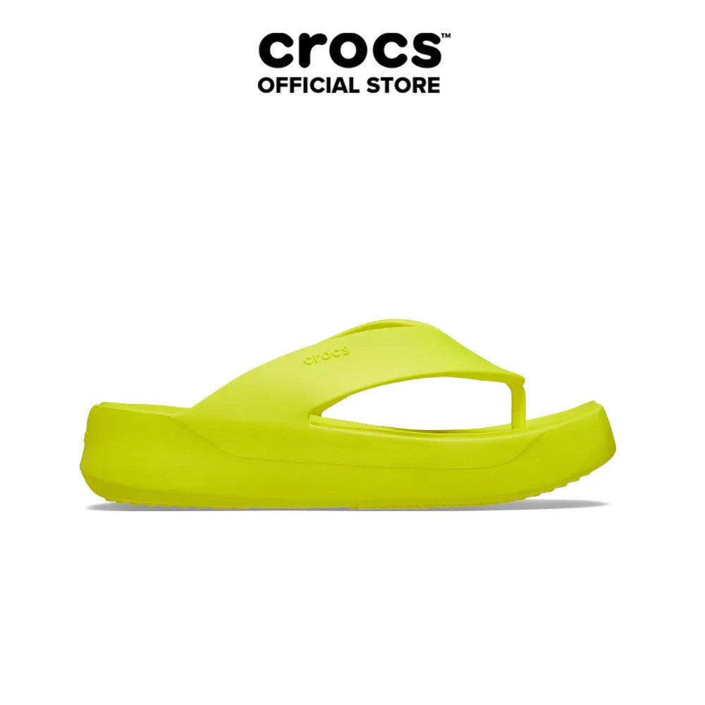 Dép Xỏ Ngón Nữ Crocs Getaway Platform - Acidity - 209410-76M