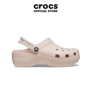Giày Clog Nữ Crocs Classic Platform - Quartz - 206750-6UR