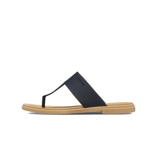 Dép Xỏ Ngón Nữ Crocs Tulum - Black
