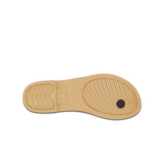 Dép Xỏ Ngón Nữ Crocs Tulum - Black