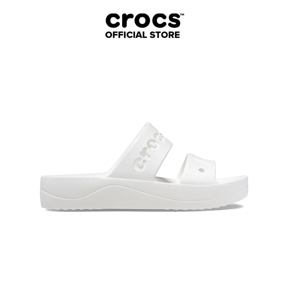 Dép Xăng Đan Nữ Crocs Baya Platform - White - 208188-100