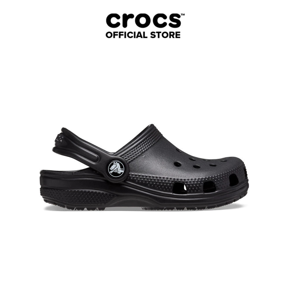 Giày Clog Trẻ Em Crocs Toddler Classic - Black - 206990-001
