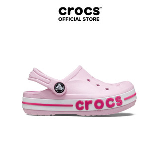  Giày Clog Trẻ Em Crocs Bayaband - Ballerina Pink Candy Pink 