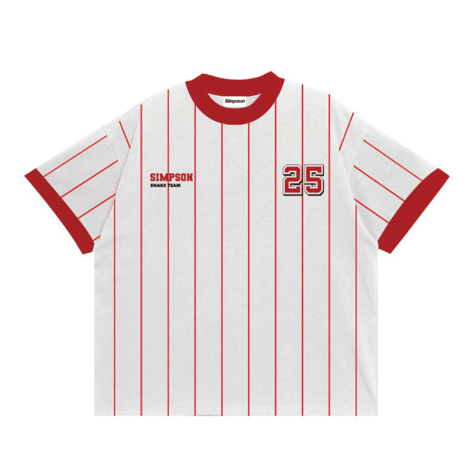 Áo Thun Kẻ Sọc Tết Boxy Snaketeam SIMPSON Local Brand Unisex Nam Nữ Oversize - TS24 | BigBuy360 - bigbuy360.vn