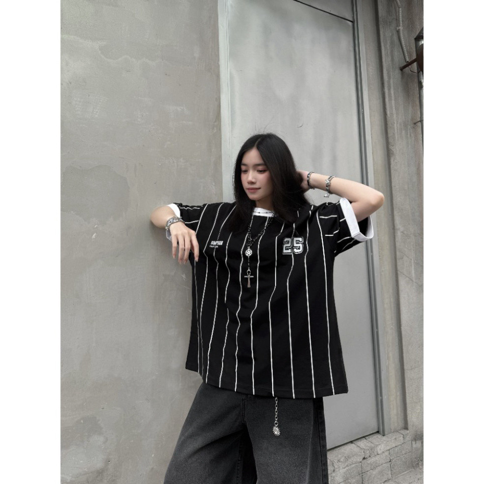 Áo Thun Kẻ Sọc Tết Boxy Snaketeam SIMPSON Local Brand Unisex Nam Nữ Oversize - TS24 | BigBuy360 - bigbuy360.vn