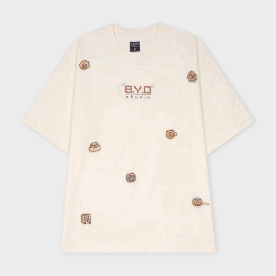 Áo Thun Thêu 8YO CAPYBARA Tee Cotton Mềm Mịn Mát - Áo Phông Local Brand Unisex Nam Nữ Form Rộng | BigBuy360 - bigbuy360.vn