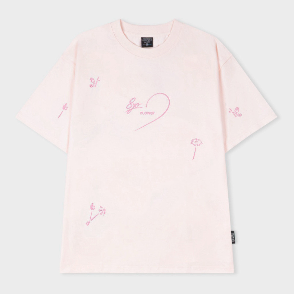 Áo Thun Thêu 8YO FLOWER Tee Cotton Mềm Mịn Mát - Áo Phông Local Brand Unisex Nam Nữ Form Rộng | BigBuy360 - bigbuy360.vn