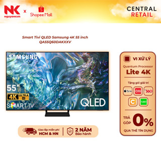 Smart Tivi QLED Samsung 4K 55 inch QA55Q60DAKXXV