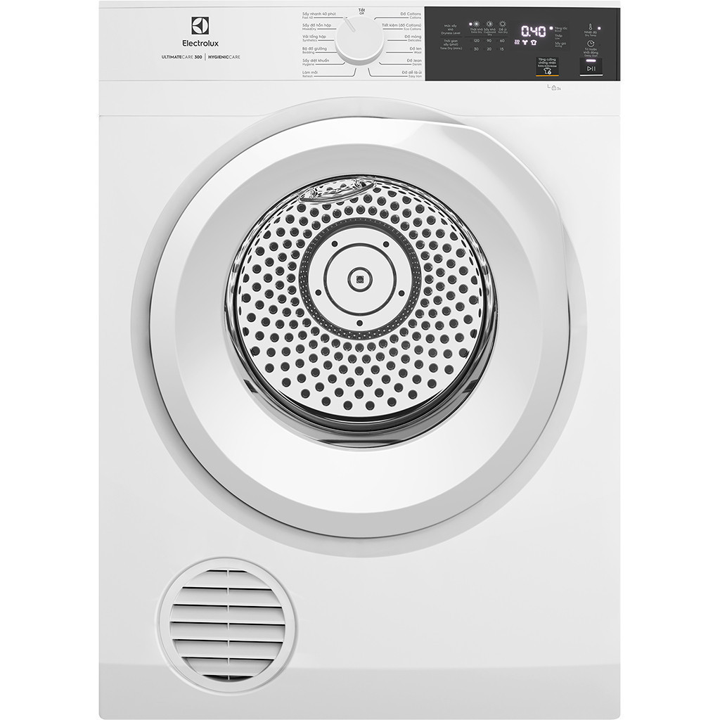 Máy sấy quần áo thông hơi Electrolux 9 kg EDV904H3WC | BigBuy360 - bigbuy360.vn