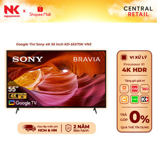 Google Tivi Sony 4K 55 inch KD-55X75K VN3