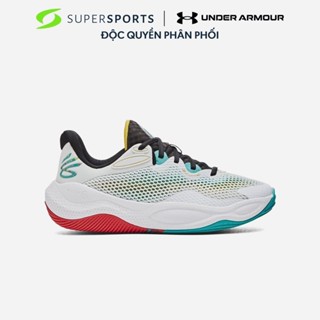 Giày Bóng Rổ Unisex Under Armour Curry Splash 24 - Trắng  - 3027262-100