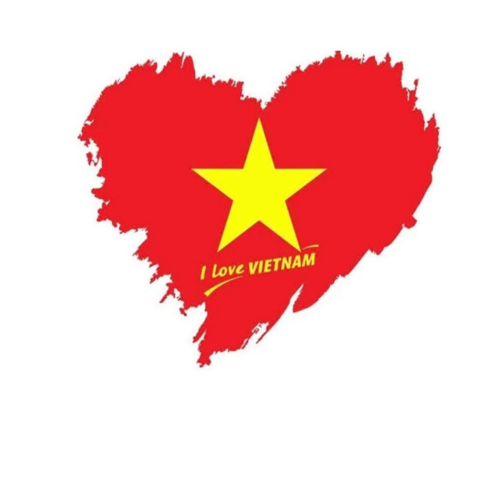 Tem tôi yêu Việt Nam, I Love Việt Nam, tem ngôi sao, lá cờ hottrend
