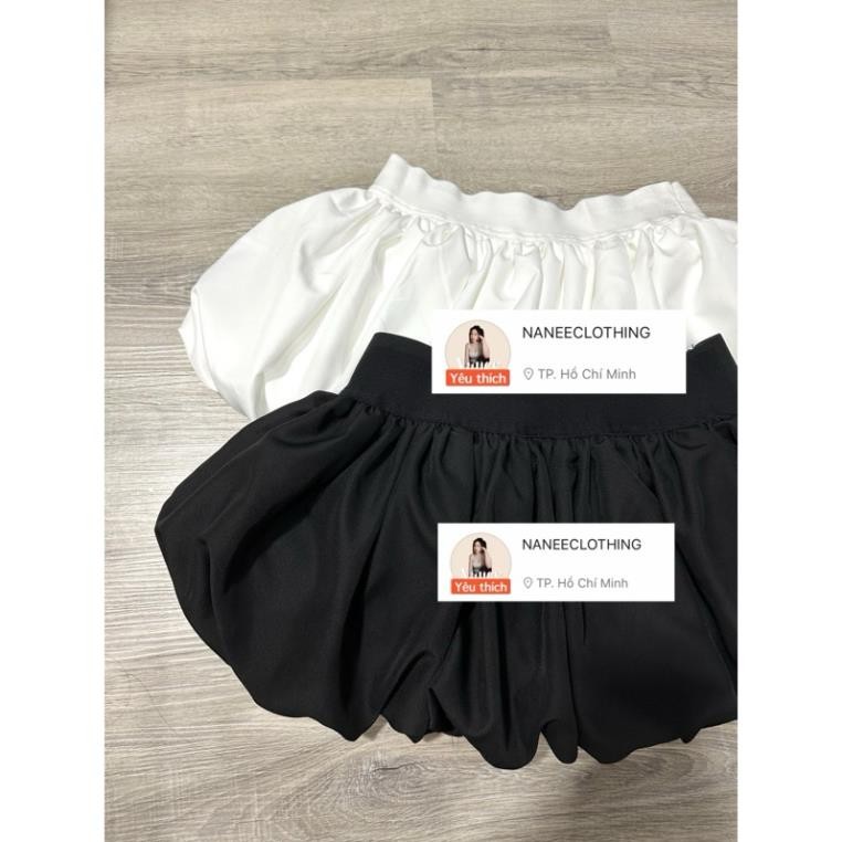 [NANEECLOTHING] Chân váy bí bồng (có quần bo chun bảo hộ)