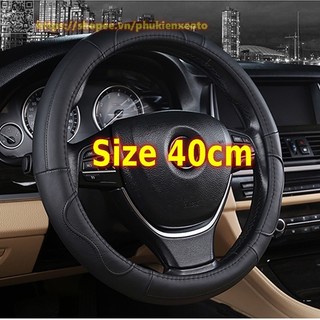 Bọc Vô Lăng Xe Da Thật Size 40cm