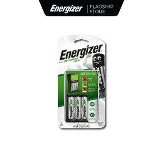 Bộ Máy Sạc Pin Energizer Maxi CHVC M4 - Pin: AA NiMH 2000mAh 1,2V | Có thể sạc 2 pin hoặc 4 pin AA hoặc AAA