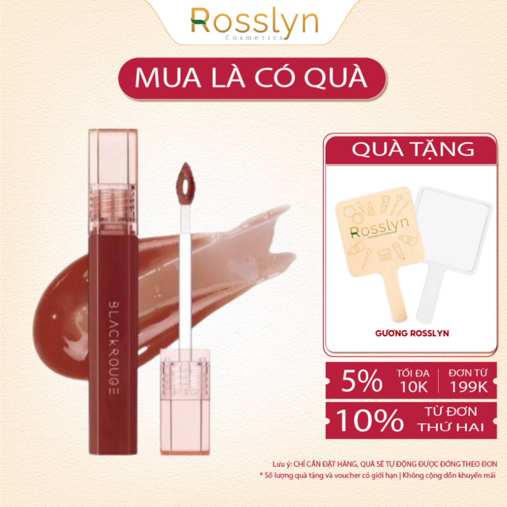 Son Tint Bóng Black Rouge Half N Half Water Glow HG08 Rosslyn BR000010