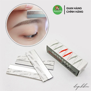 Bộ 10 Lưỡi Dao Cạo Lông Mày, Lưỡi Cạo Lông Mày Dao Tỉa Lông Mặt Chuyên Dụng