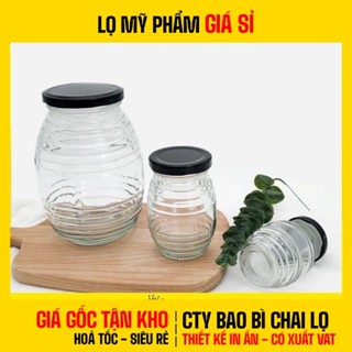 [SỈ SIÊU RẺ] Hũ Thủy Tinh Mật Ong 100ml 350ml 750ml | Đựng Mật Ong, Chưng Yến, Gia Vị