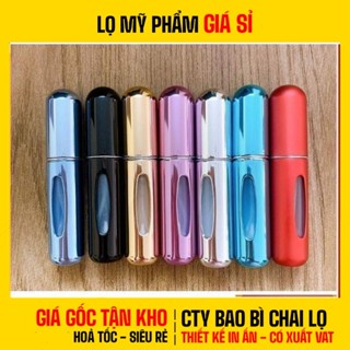 [COMBO 5 CÁI] Chai Lọ Chiết Nước Hoa Tự Động 5ml | Chai Mini Đựng Dầu Thơm, Tinh Dầu Tiện Lợi