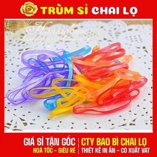 [100g/500g] Dây Chun Buộc Tóc ✵ Bịch Thun Thái Siêu Dẻo, Co Giãn Tốt, Dây Cột Tóc Nữ, Phụ Kiện Làm Đẹp Du Lịch