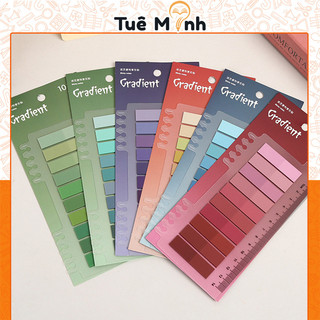  Note Ghi Chú Dải Màu NO62 200 Miếng dán dấu trang 