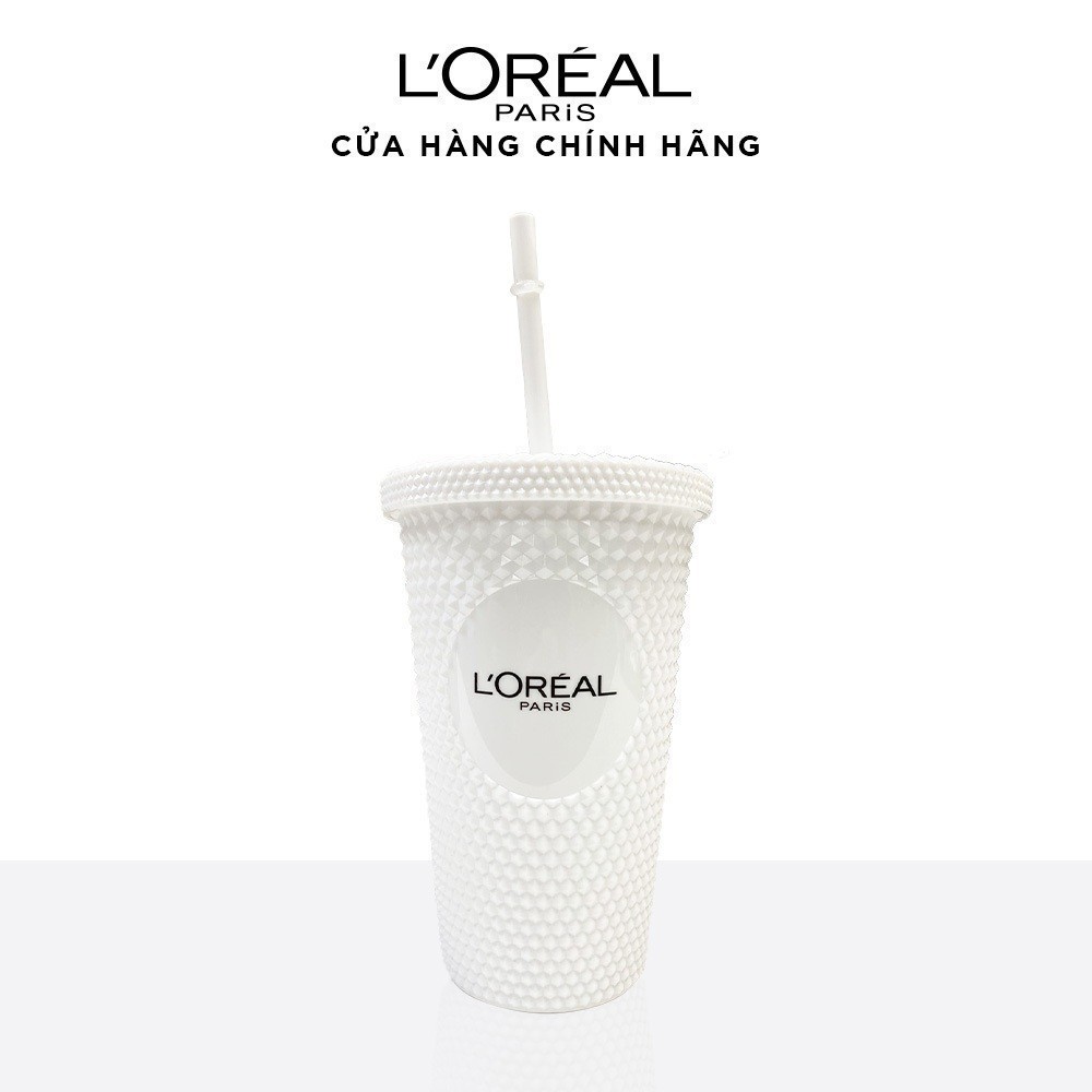 [Quà tặng không bán] Ly trắng sang trọng  cao cấp L'Oreal Paris