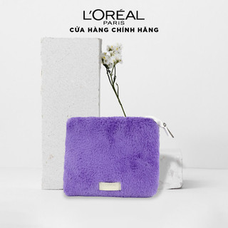 [Quà tặng không bán] Ví lông tím L'Oreal Paris