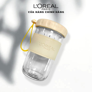 [Quà tặng không bán] Ly thủy tinh bọc da L'Oreal Paris