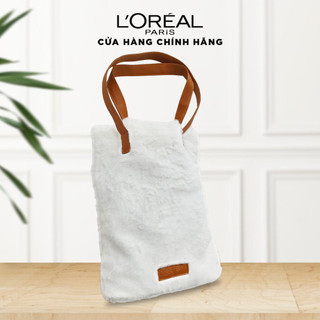 [Quà tặng không bán] Túi xách vải lông cừu dây da L'Oreal Paris