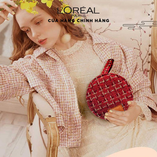 [Quà tặng không bán] Cluth Tròn Dạ Đỏ L'oreal Paris