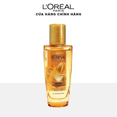 [Quà tặng không bán] Dầu dưỡng tóc chiết xuất tinh dầu hoa L'Oreal Paris Elseve Extraordinary Oil 30ml