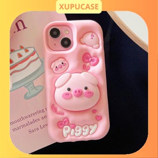 Ốp lưng iphone Heo PIGGY có giá đỡ hot trend Cho 6plus/7plus/x/xs/xsm/11/12/13/14/15/pro/max/plus/promax