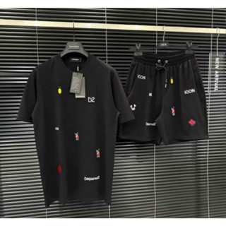  Bộ Quần Áo Dsquared2 In Hình D2 Icon Quả Dứa Siêu Nét Thiết Kế Sang Trọng Dành Cho Nam Và Nữ 