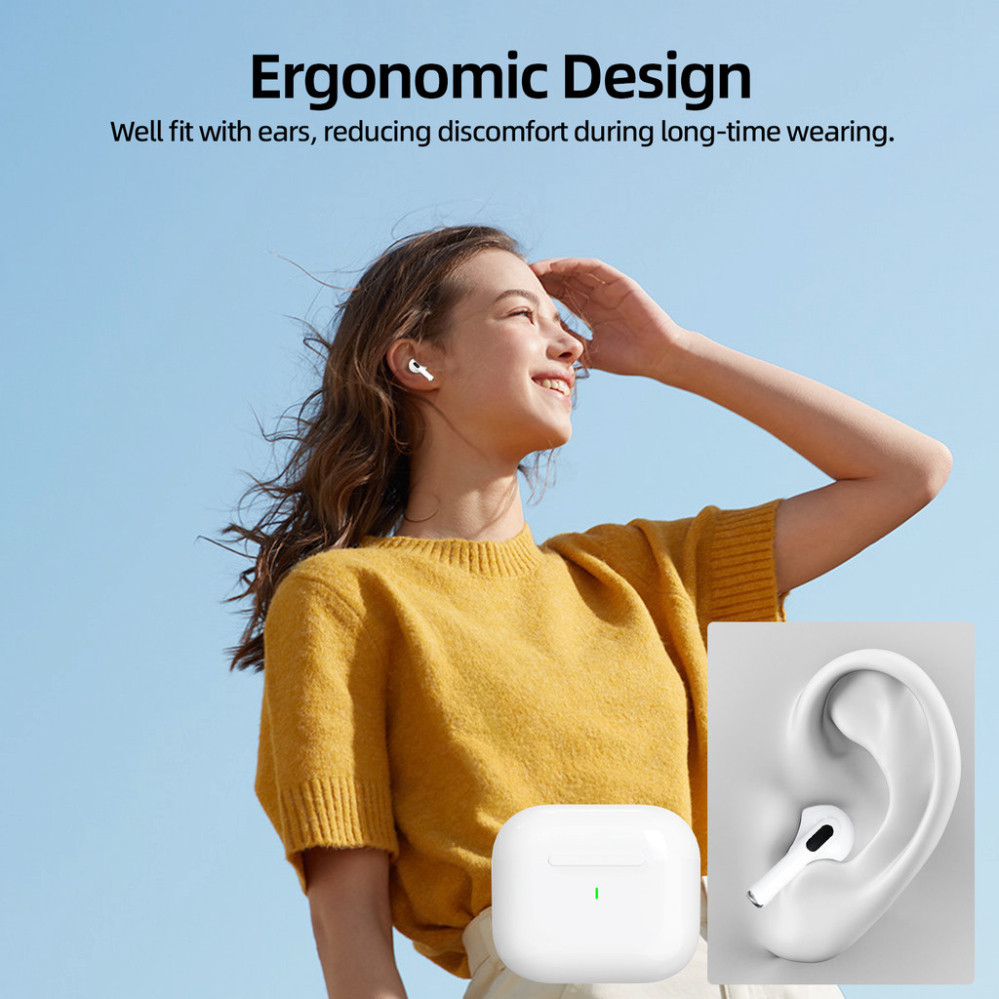 Tai nghe Bluetooth A6 Pro nhét đa chức năng giọng nói AI thông minh ngôn ngữ dịch thời gian thực | BigBuy360 - bigbuy360.vn
