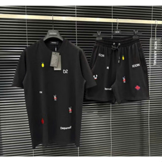 Bộ Quần Áo Dsquared2 In Hình D2 Icon Quả Dứa Siêu Nét Thiết Kế Sang Trọng Dành Cho Nam Và Nữ