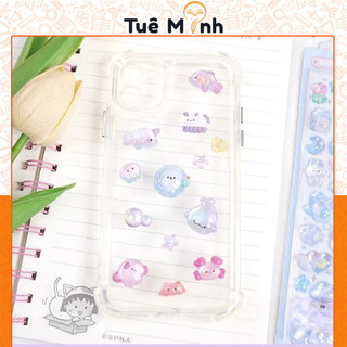   Combo 2  Sticker 3D nổi  STI95 hoạ tiết  trang trí sổ vở laptop miếng dán điện thoại 